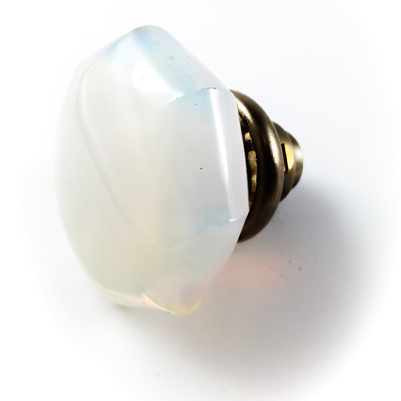 Antique Opalescent Glass Doorknob