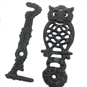 MCM Cast Iron Owl Hook