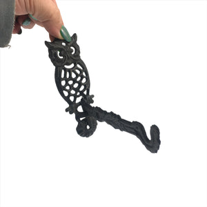 MCM Cast Iron Owl Hook