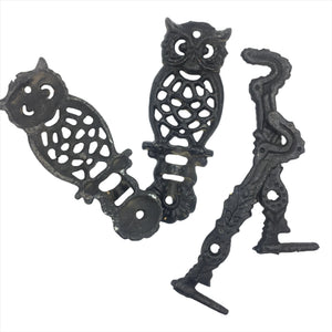 MCM Cast Iron Owl Hook