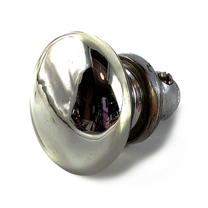 Two-Tone Antique Glass Doorknob Set