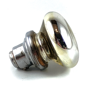 Two-Tone Antique Glass Doorknob Set