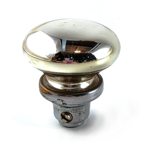 Two-Tone Antique Glass Doorknob Set