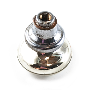 Two-Tone Antique Glass Doorknob Set