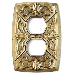 The front of just the outlet cover