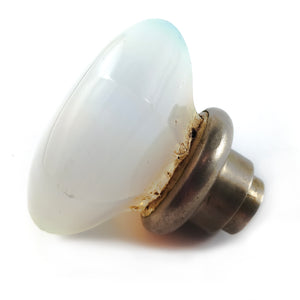Antique Opalescent Glass Doorknob