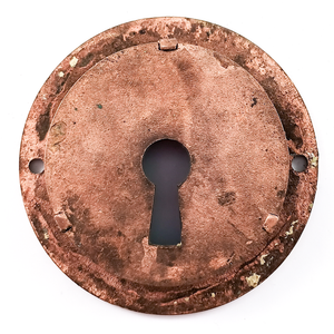A close-up of the back of one door pull, showing the brackets a little more clearly