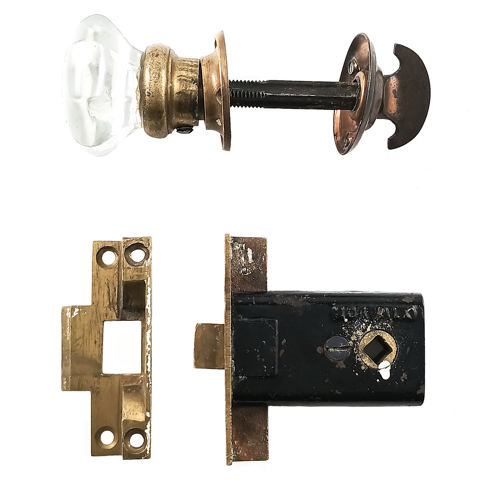 Norwalk Rabbeted French Door Mortise Latch Set