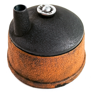 A vintage Dietzgen Sharpoint lead pointer made of cast iron with a cork grip