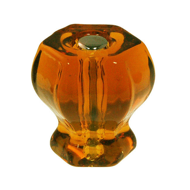 Glass Colored Hexagonal Cabinet Knobs (11 colors!)