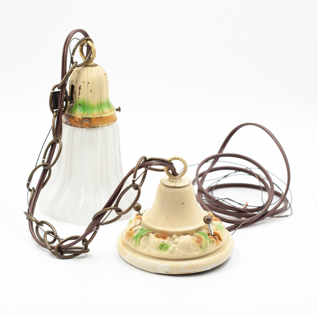 Victorian Pendant with Tulip Shade