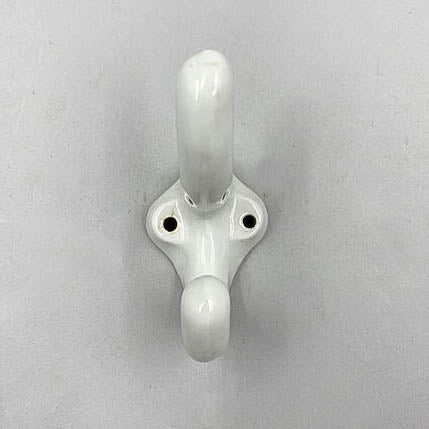 White Porcelain Robe Hook