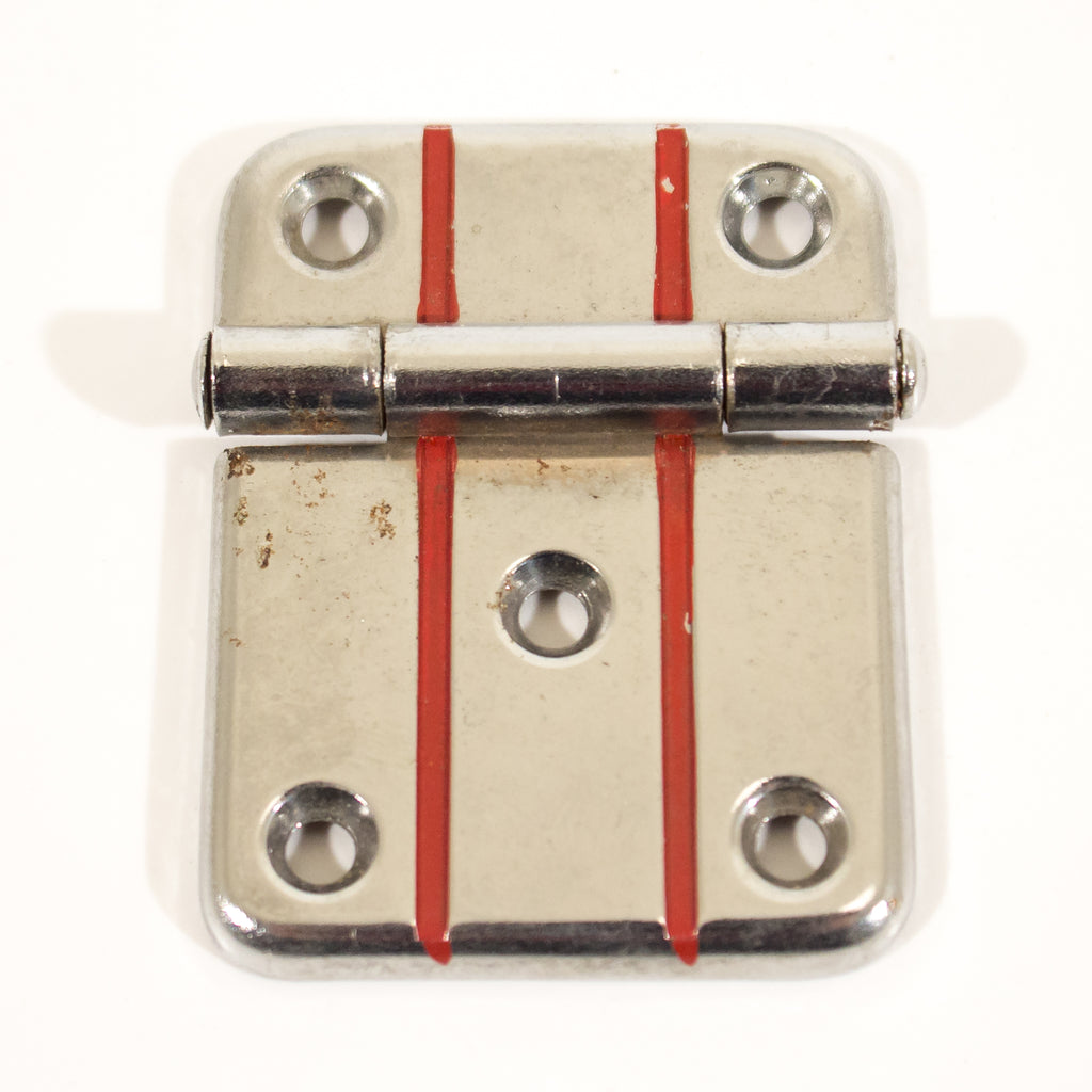 Deco Cabinet Hinges - Red Stripes