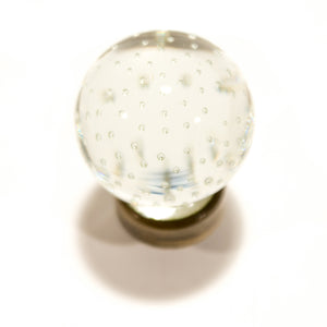 Round Control Point Bubble Glass Knobs