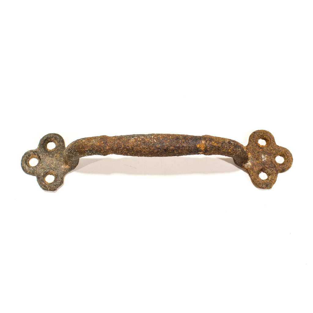 Large Antique Iron Barn or Door Pull Handle