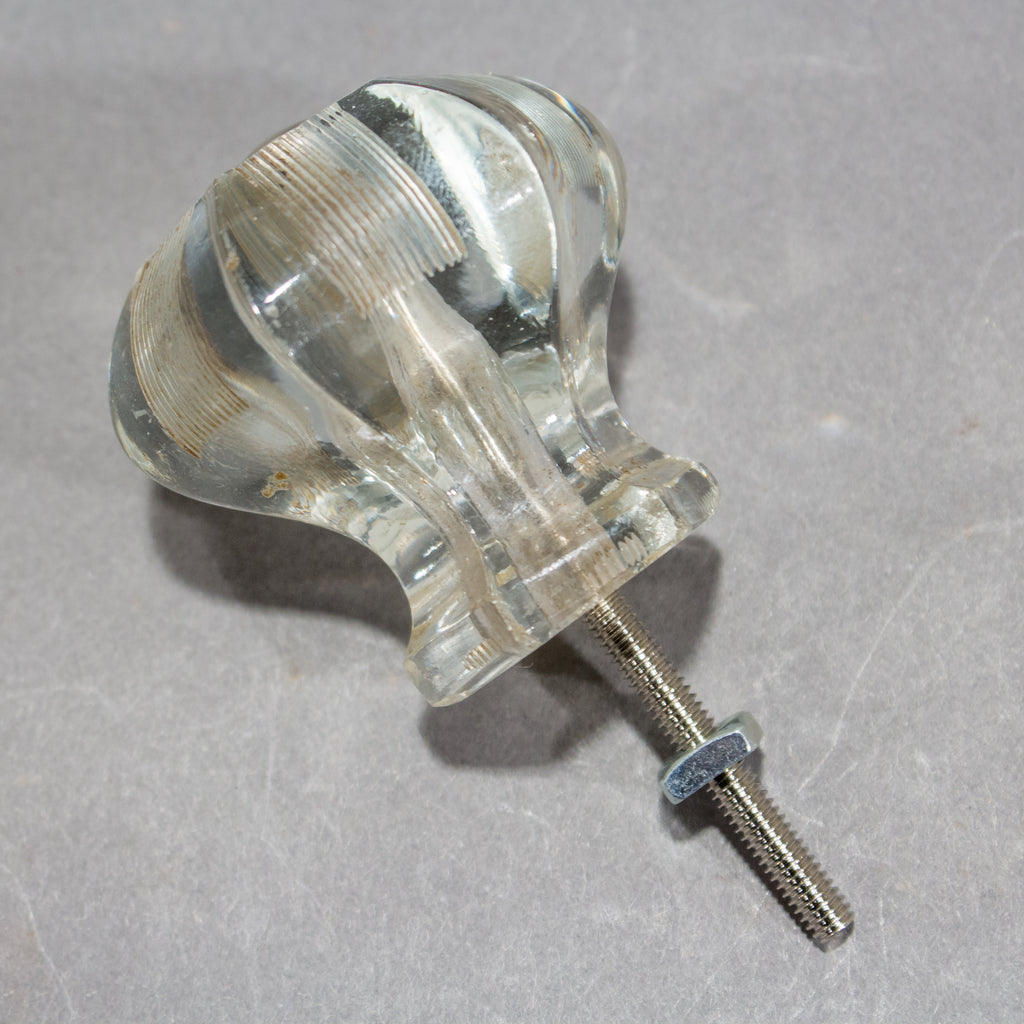 Striped Glass Cabinet Knobs