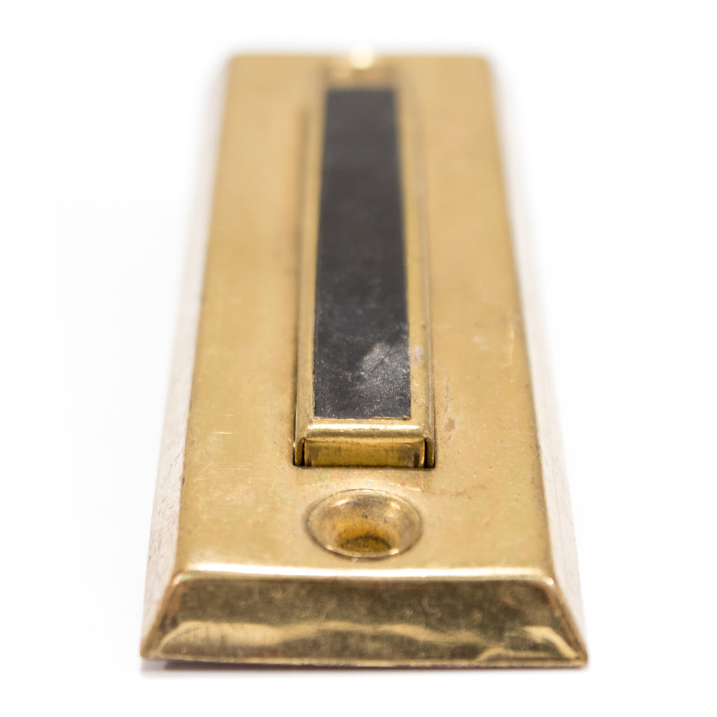 Deco Modern Brass Doorbell Button
