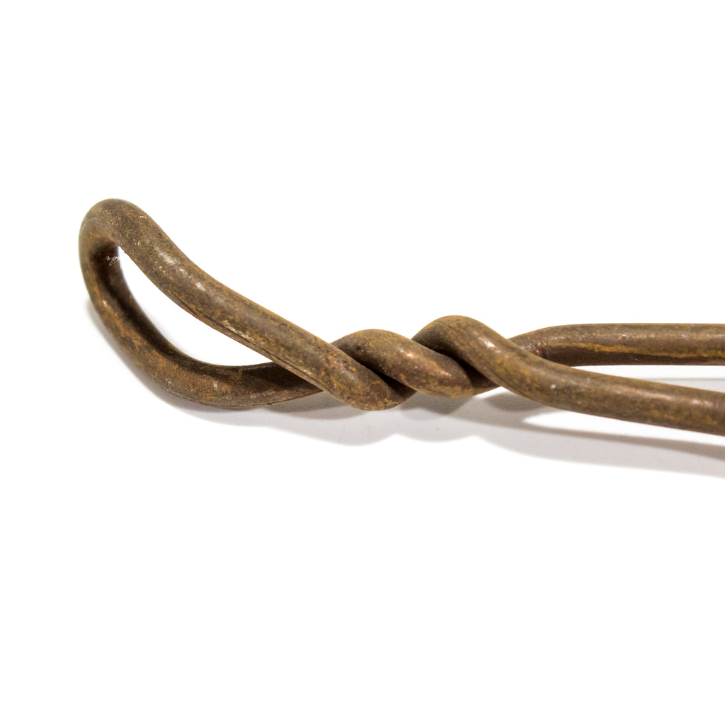 Antique Twist Wire Screw In Hooks