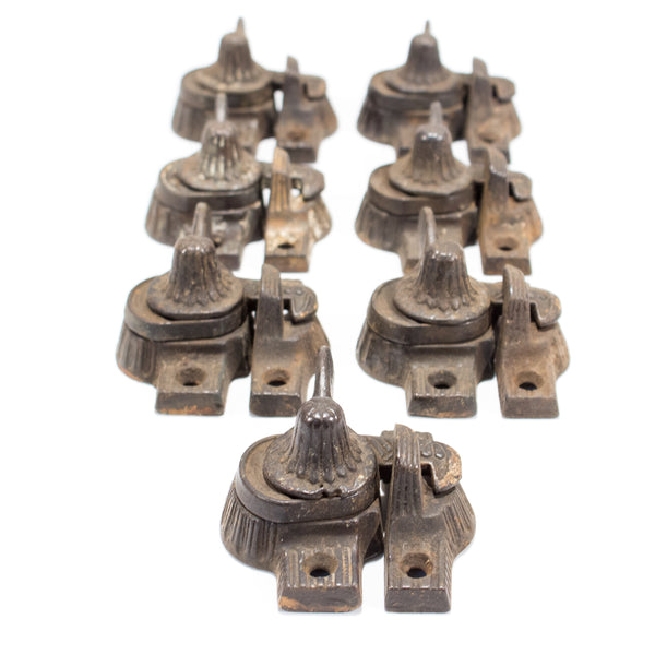 Victorian Iron Eagle Claw Window Locks - Hippo Hardware & Trading Company