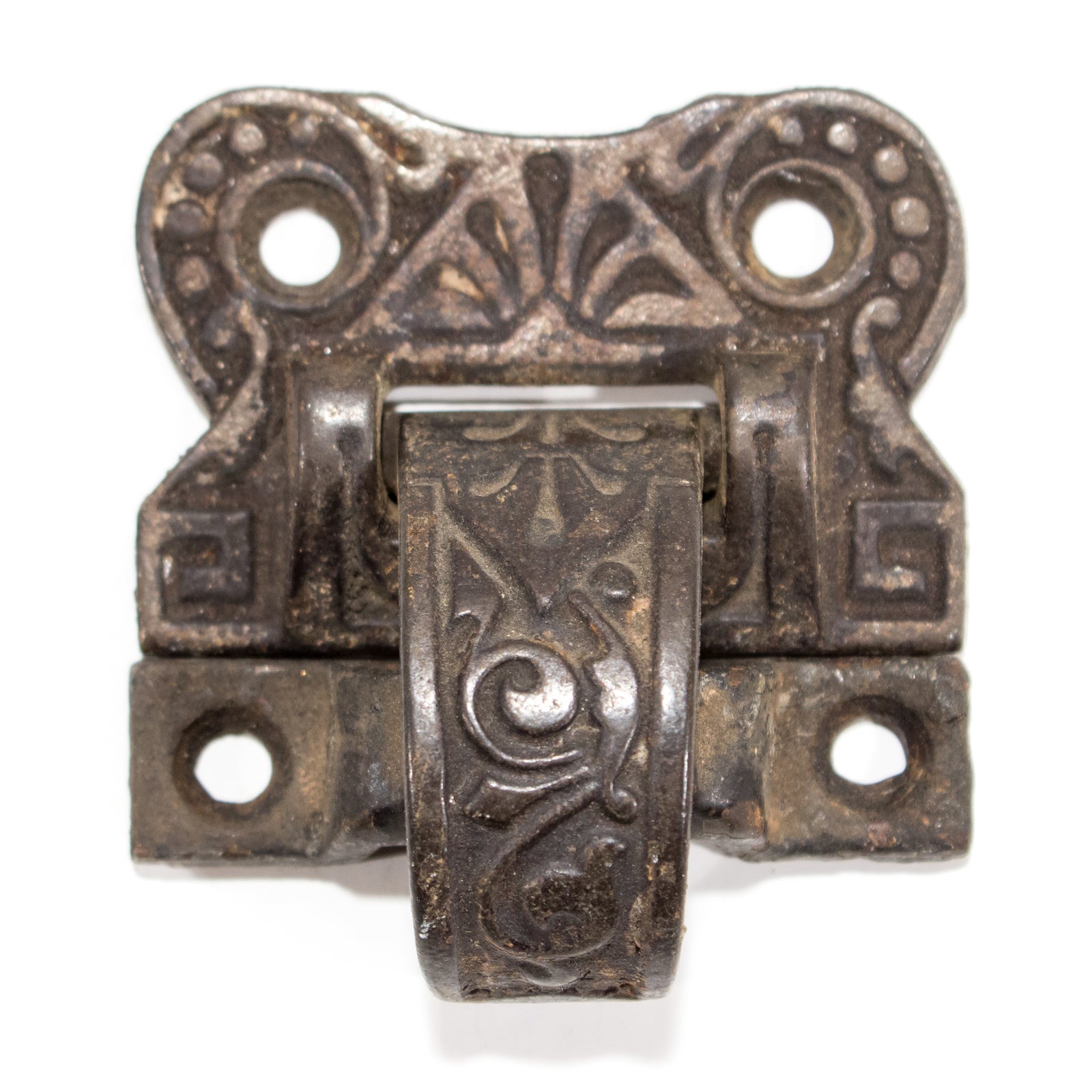 Unusual Iron Victorian Window Lock