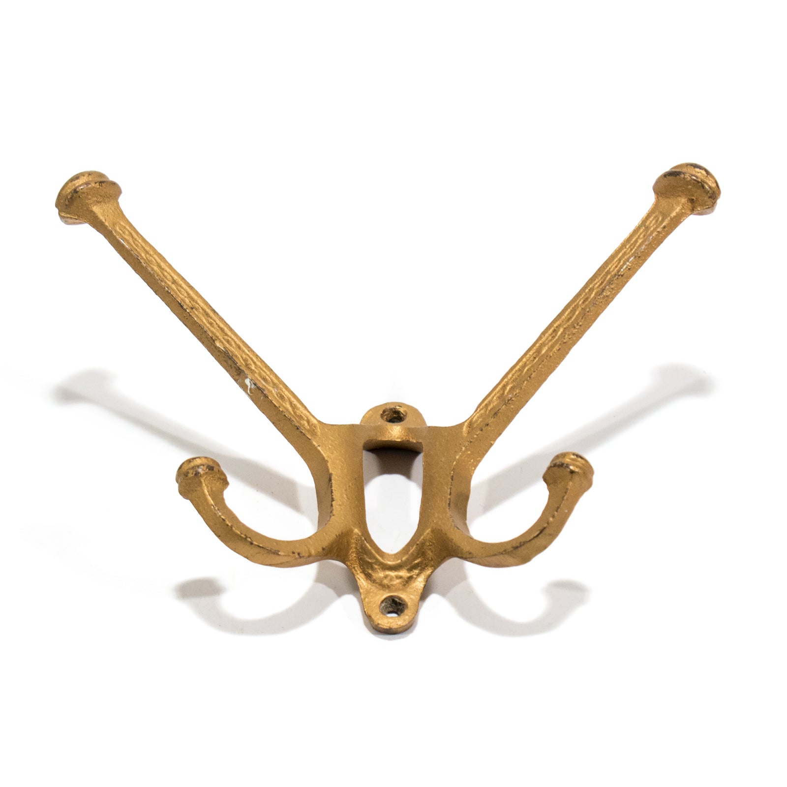 Four Prong Deco Coat Hat Hook