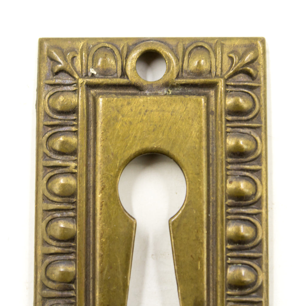 Small Egg and Dart Keyhole Cover