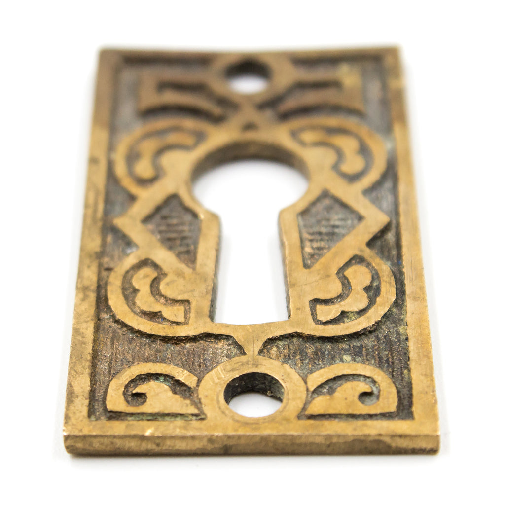 Geometric Bronze Aesthetic Victorian Keyhole Cover | Hippo Hardware ...
