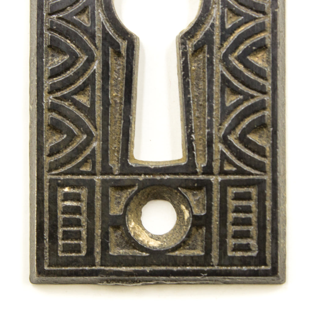 Victorian Iron Key Hole Cover