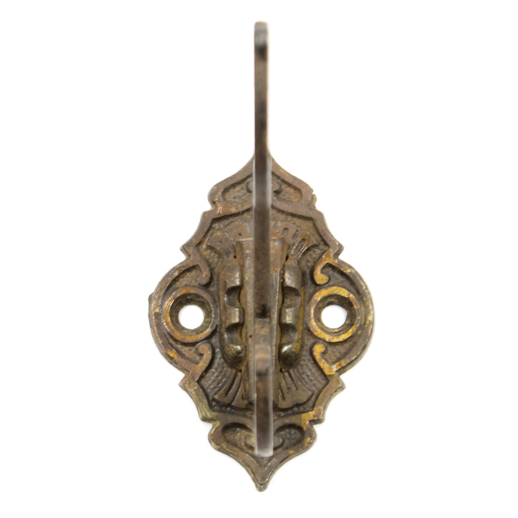 Detailed Iron Victorian Coat and Hat Hook