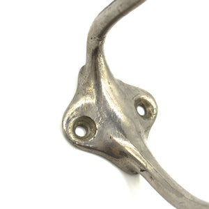 Nickel Brackets for Bathroom Shelf & Towel Bar c.1910