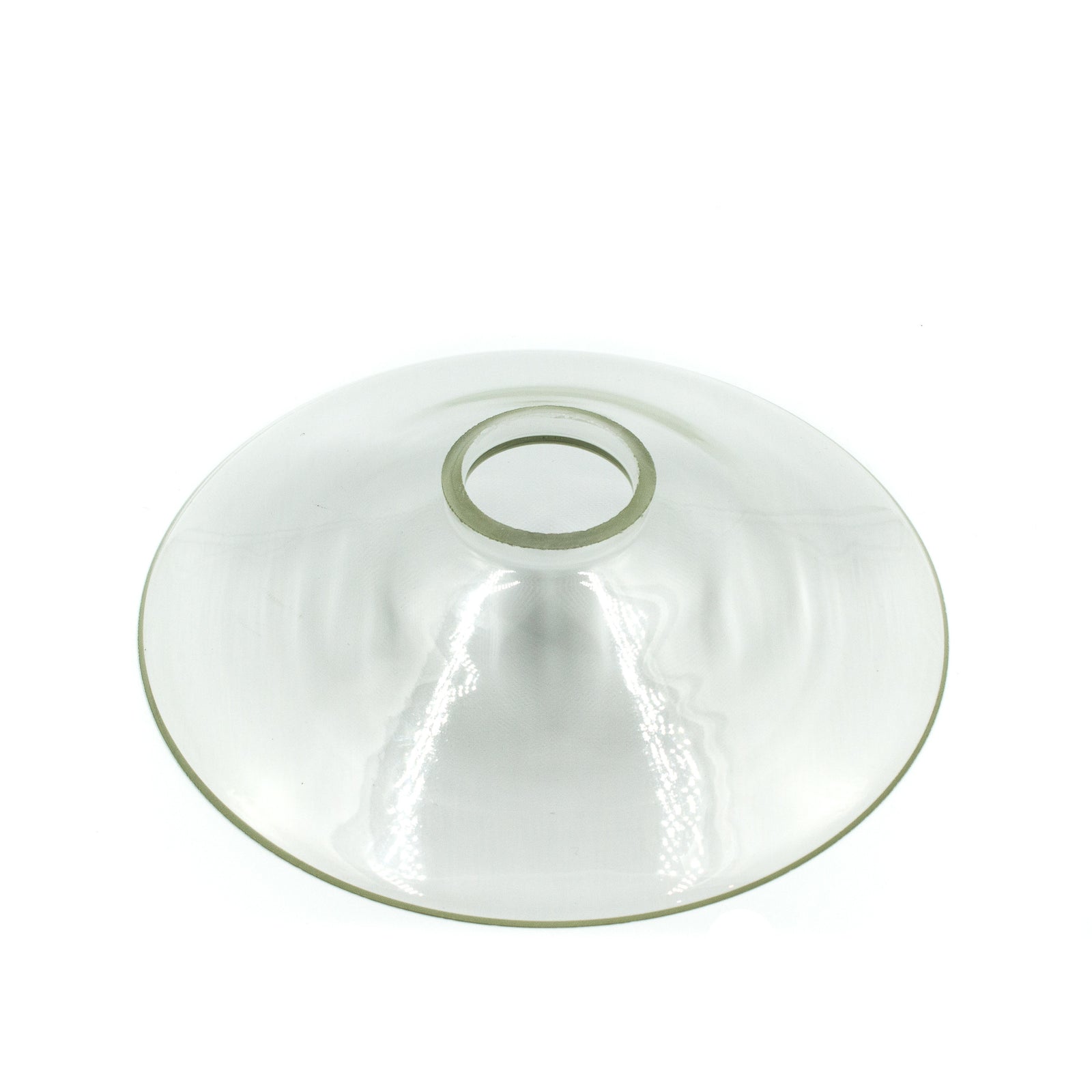 this is a clear glass sauce shade from Schoolhouse Electric