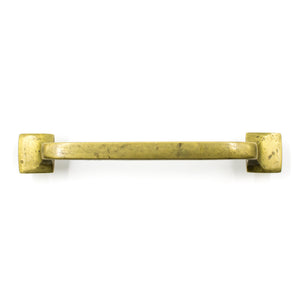 Square Brass Mission Drawer Pull