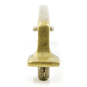 Square Brass Mission Drawer Pull