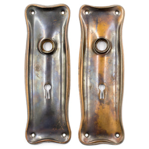 Nouveau Craftsman Wave and Ringed Door Set
