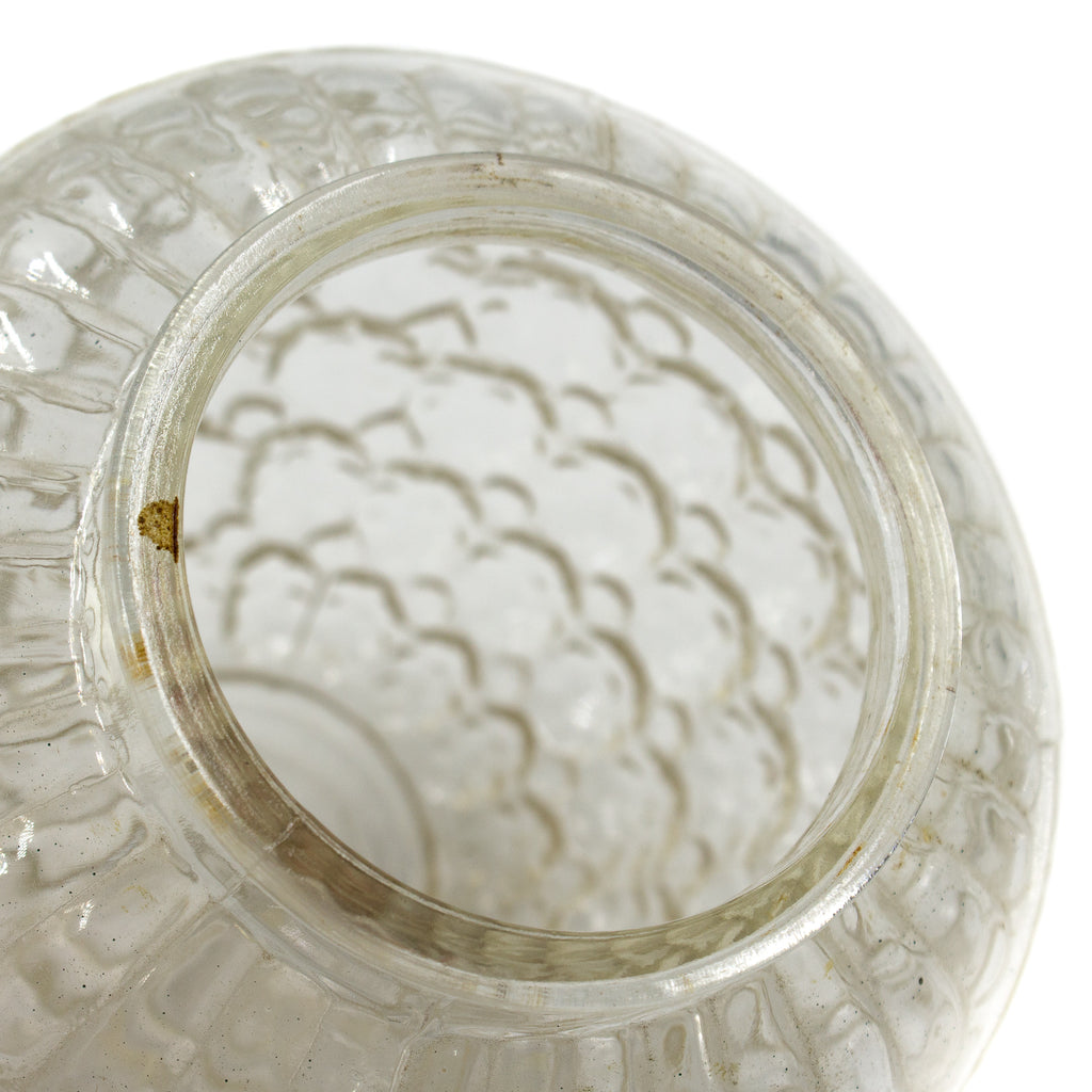 Small Clear Bubble Glass Acorn Shade