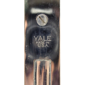 NOS Yale Entry Chrome Face Mortise Lock
