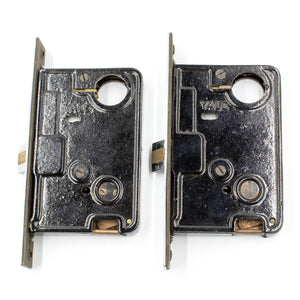 NOS Yale Entry Chrome Face Mortise Lock