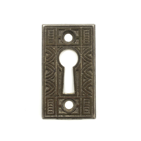 this is an antique vintage Victorian key hole cover