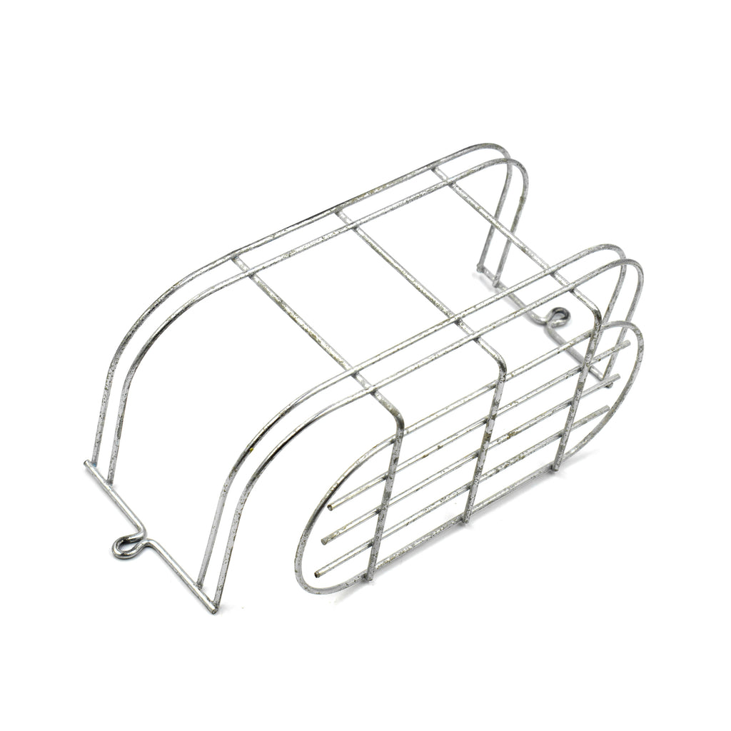 Small 1940s Wire Wall Mount Caddy