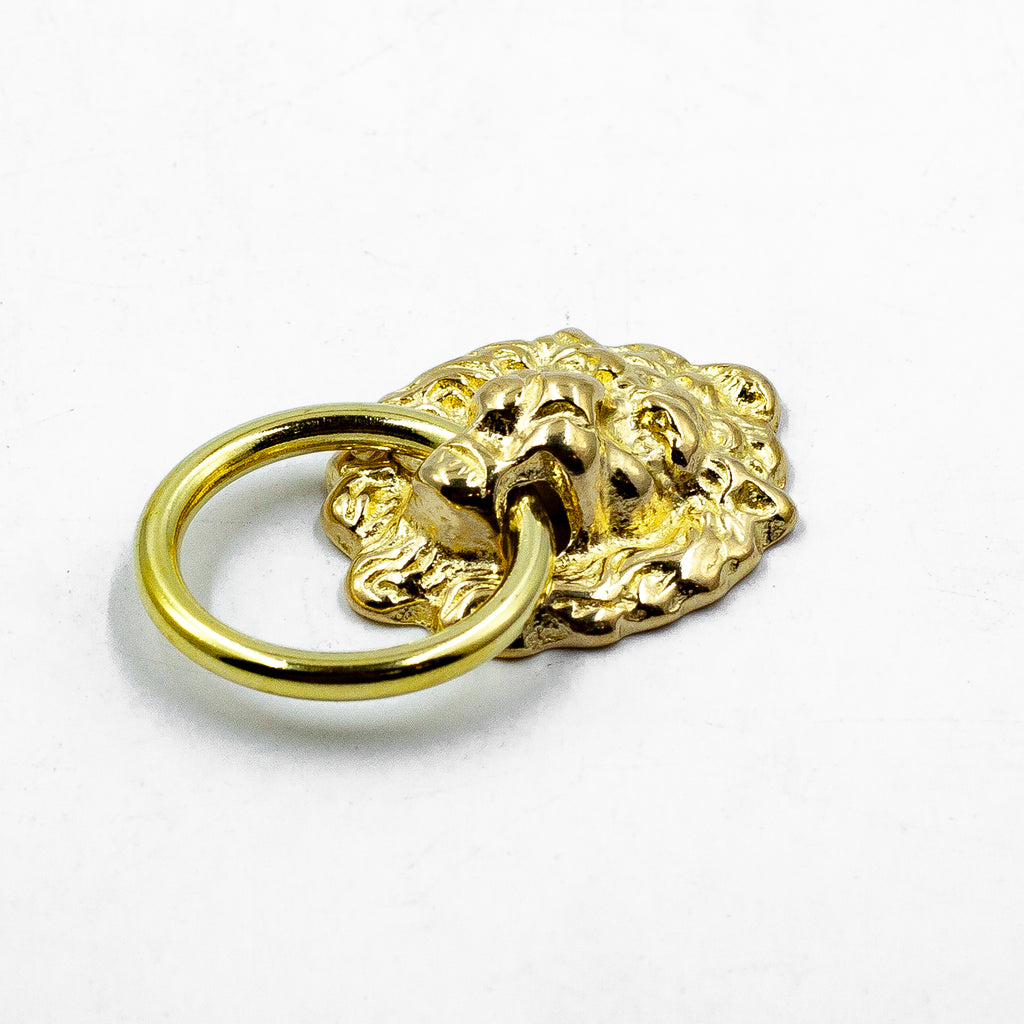 Lion Head Ring Pull | Hippo Hardware & Trading Company