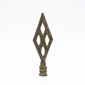 Diamond Geometric Lamp Light Finial