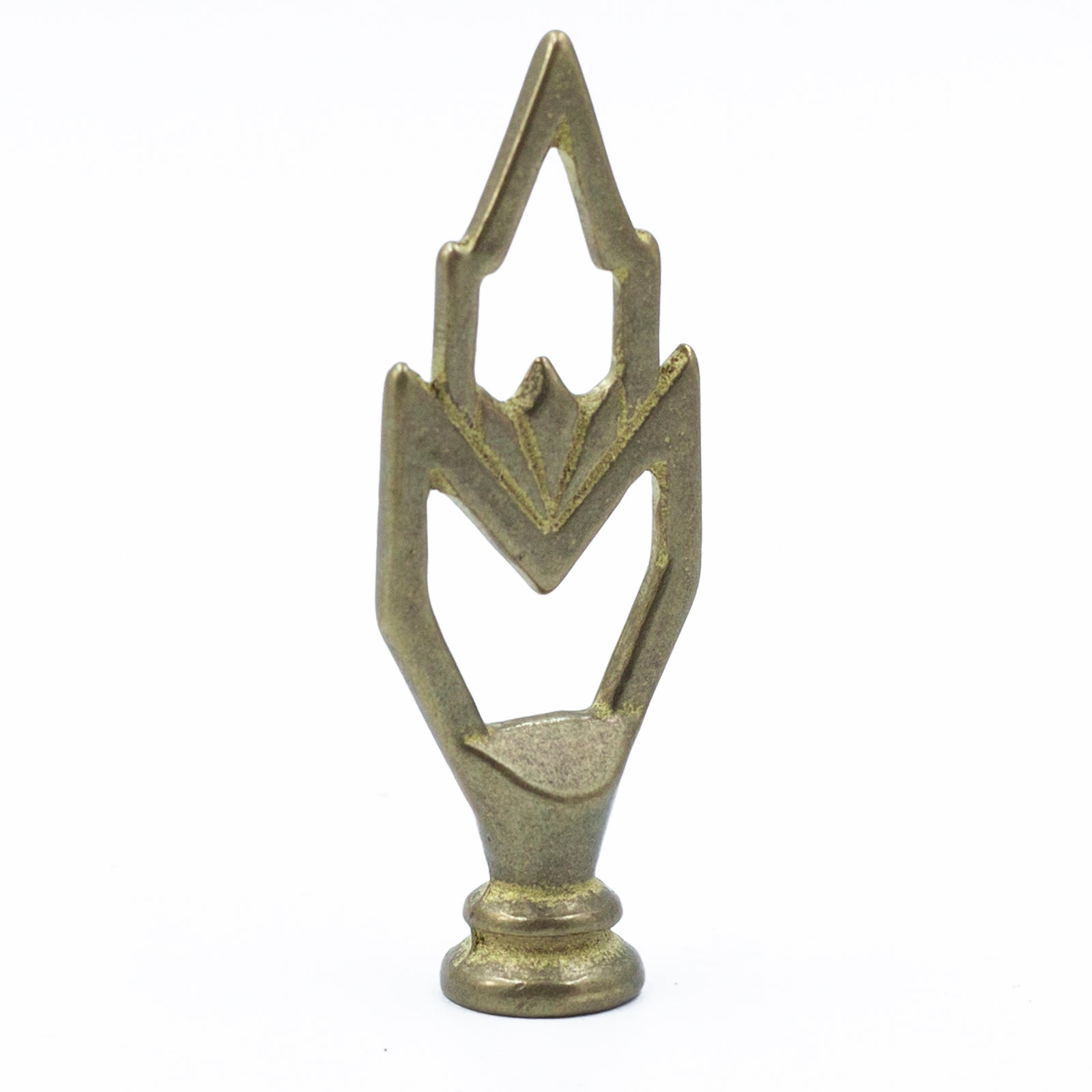Geometric Art Deco Lamp Light Finial