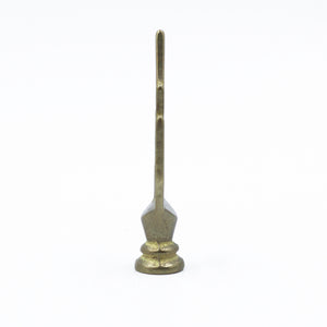 Geometric Art Deco Lamp Light Finial