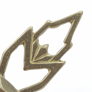 Geometric Art Deco Lamp Light Finial