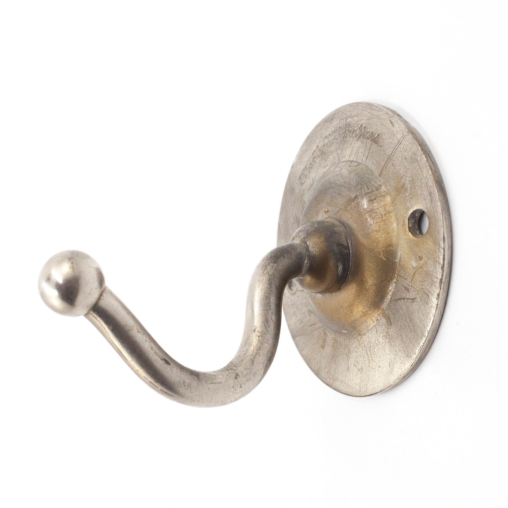 Brasscrafters Nickel-Plated Brass Hook