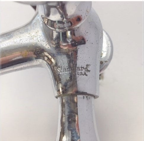 Standard Nickel 8" Mixer Faucet c.1920