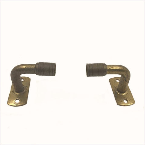 Cafe Curtain Rod Ends Hardware
