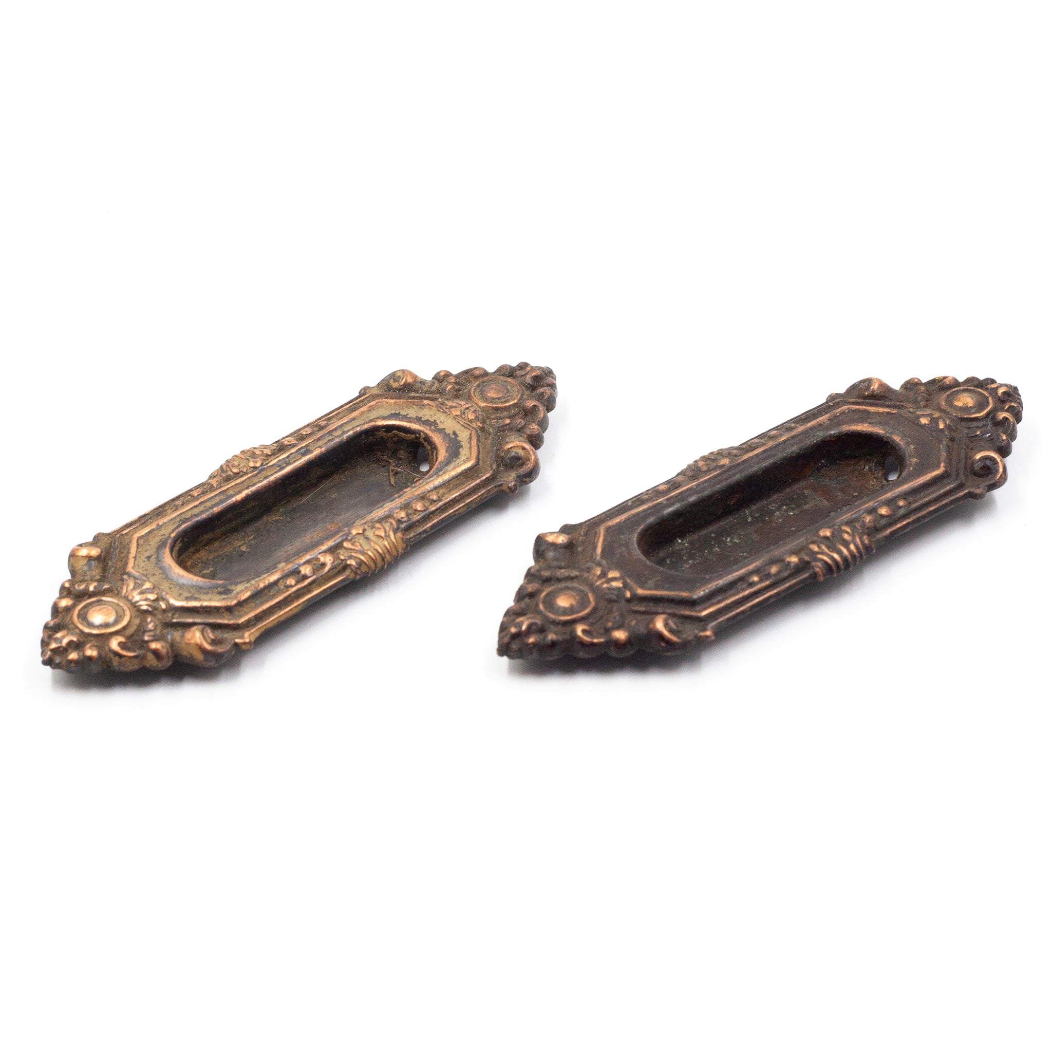 Victorian Recessed Window Sash Lifts or Flush Pulls - Hippo Hardware ...