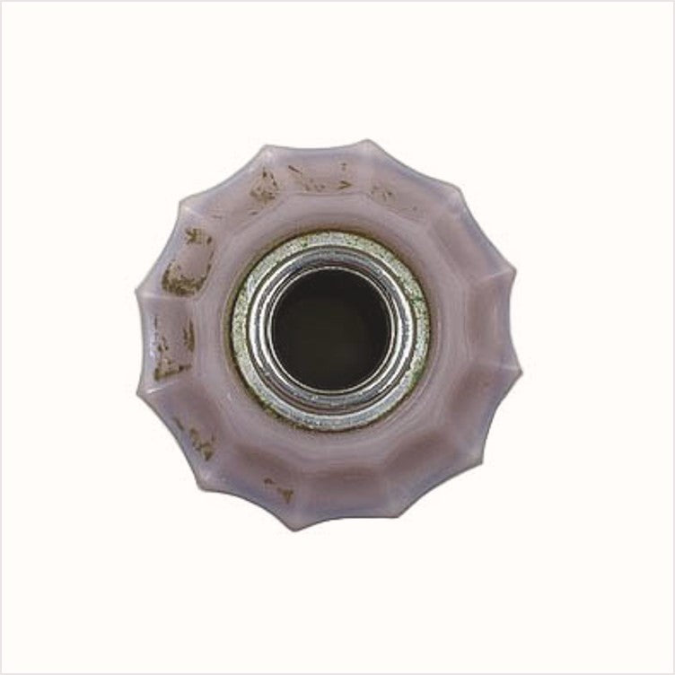 Schlage A Series Purple Glass Privacy Door Knob