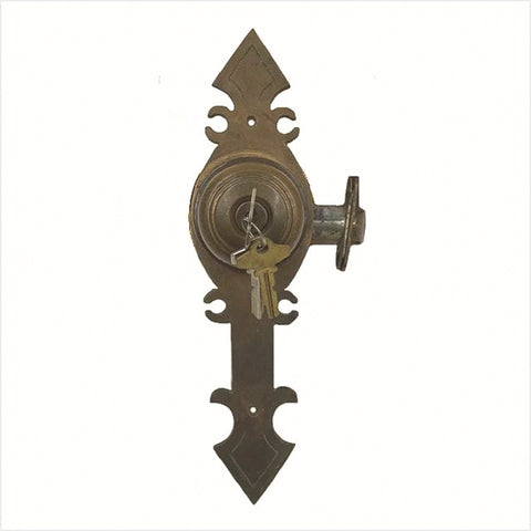 Bronze Front Door Schlage Set with Keys